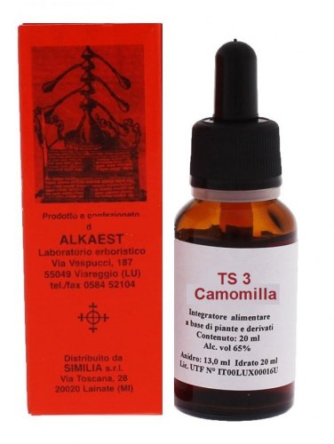CAMOMILLA  TS 03 ( Chamomilla reculita Rausc.) 20 ml