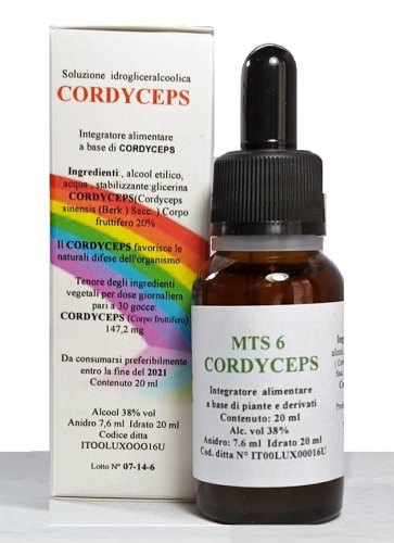 CORDYCEPS  (Cordyceps sinensis) 20 ml - MTS 06