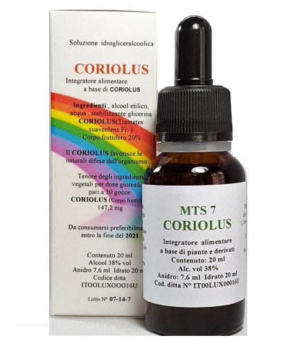 CORIOLUS (Trametes suaveolens) 20 ml - MTS 7
