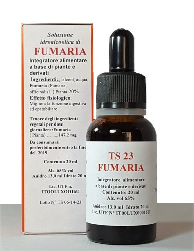 FUMARIA TS 23 (Fumaria officinalis L.) 20 ml