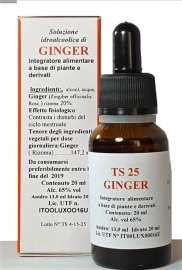 GINGER  (Zingiber officinalis Rosc.). 20 ml-TS 25